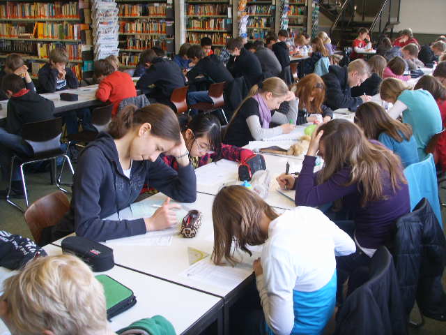 K�ngurutag 2010 am Rhein-Wied-Gymnasium in Neuwied