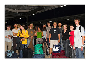 Unserer Reisegruppe vor der Abreise in Berlin-Lichtenberg