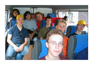 Im Bus nach Krakau