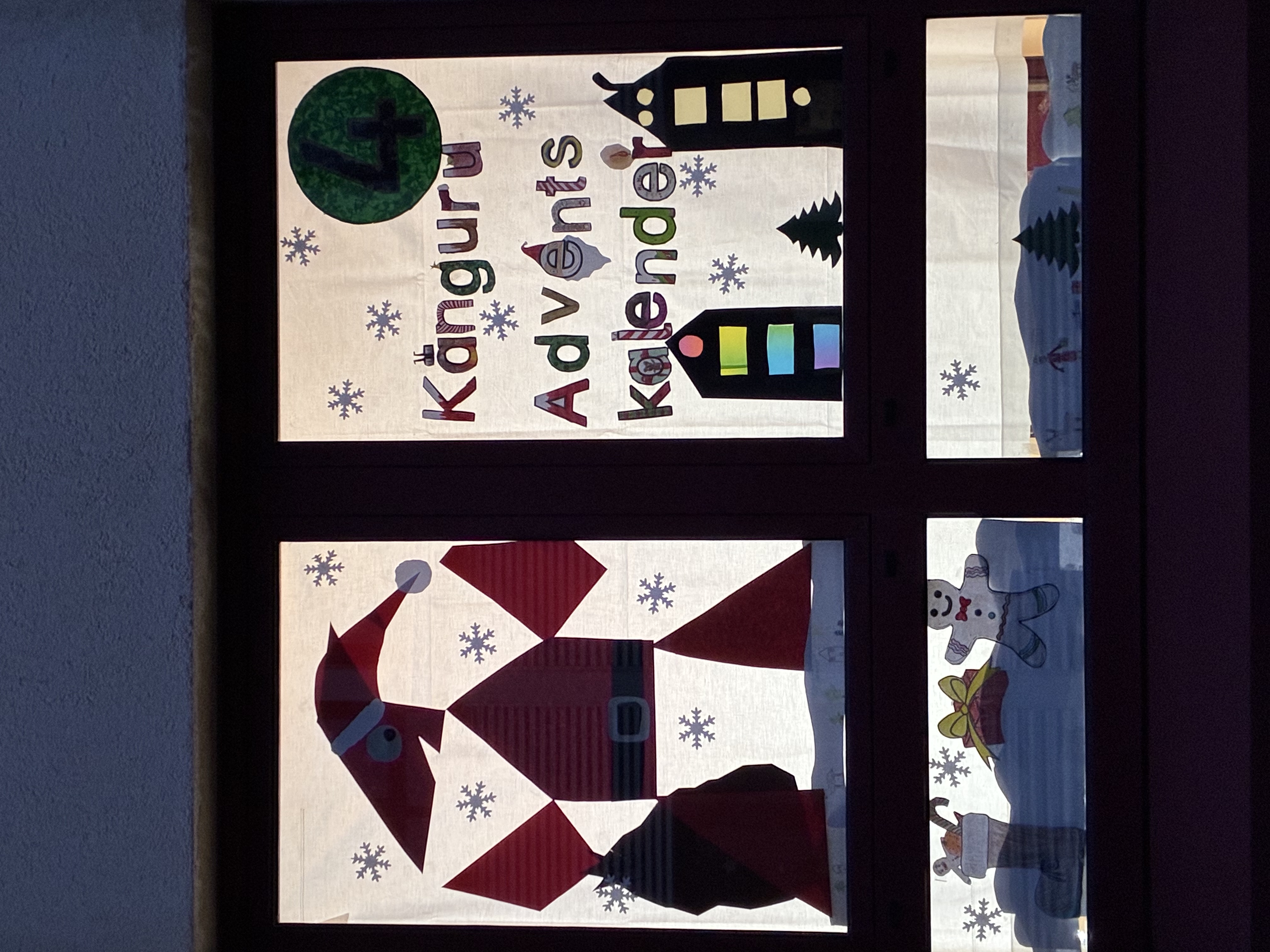 Känguru-Adventskalender in der Grundschule am Rosengarten (Rüdesheim/Nahe)